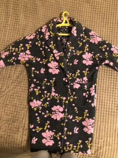 Женское шерстяное пальто осеннее