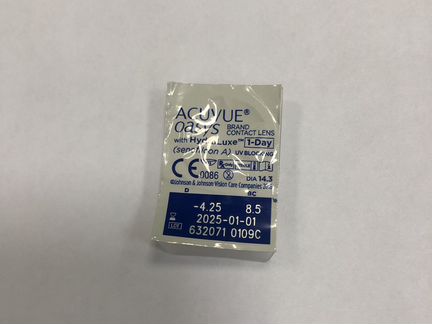 Линзы -4,25 (86 шт)