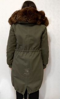 Парка с мехом песца