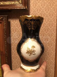 Ваза Weimar кобальт