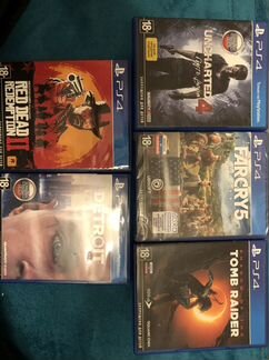 Набор игр PS4: Shadow of the Tomb Rider, Red Dead