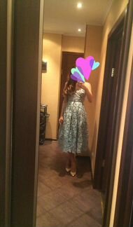 Коктейльное платье