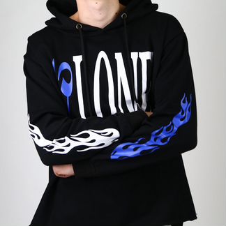 Худи Vlone & Palm Angels фиолетовый