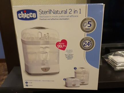 Стерилизатор Chicco steri Natural 2in1