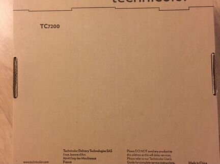 Wi-fi роутер Technicolor