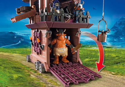 Playmobil 9340 Мобильная крепость гномов Рыцари
