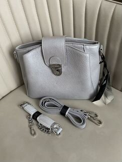 Новая кожаная сумка azaro