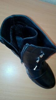 Ботинки из натуральной кожи