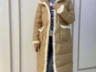 Женское зимнее пальто стеганое