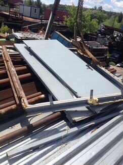 Двери железные 2.4 м