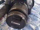 Зеркальный фотоаппарат canon1300d объявление продам