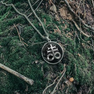 Сульфур (дух огня) стальной кулон