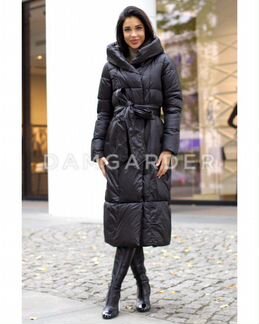 Пальто удлинённое с поясом