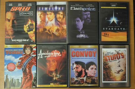 Личная коллекция DVD фильмов R1 (оригинальные)