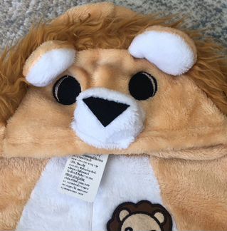 Новогодний костюм львёнка 74р