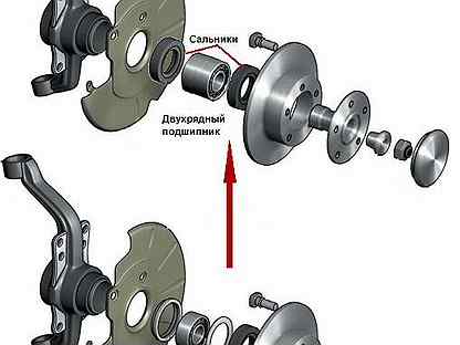 Схема сборки ступицы нива шевроле