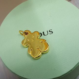 Кулон Tous 1,6см с желтой позолотой
