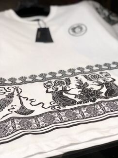 Versace футболка с древнегреческими мотивами