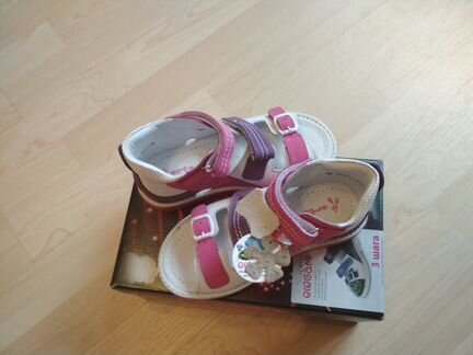 Туфли открытые, для девочек, новые, лето