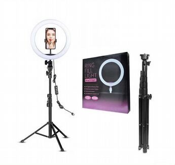 Кольцевая лампа со штативом Ring Fill Light 26см