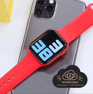 Apple Watch S6 40 мм Красные