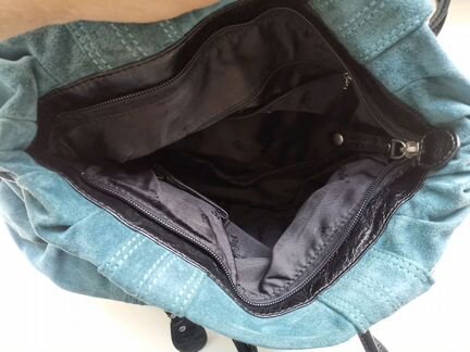 Сумка замшевая