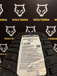 Новые 235/60 18 Continental ContiIceContact 3 XL