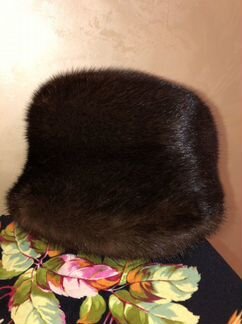 Шапка норковая женская