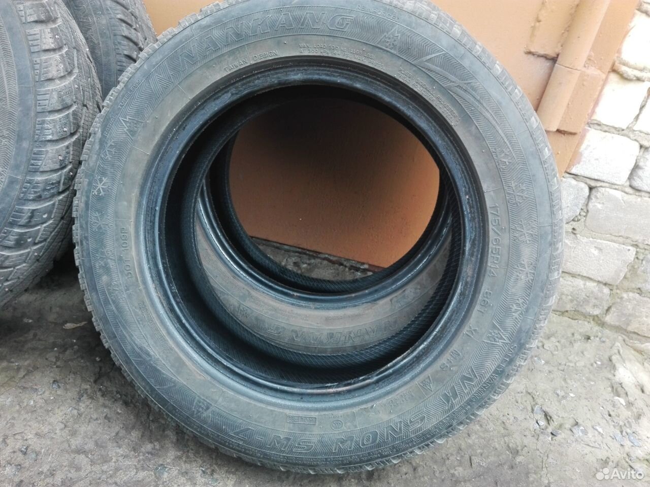 Шины зимние Nankang 175/65 14 шипованные
