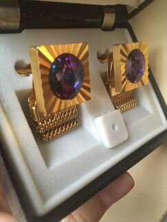 Запонки советский винтаж