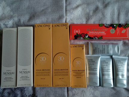 Sensai Origins Clinique Lancome Clarins новое