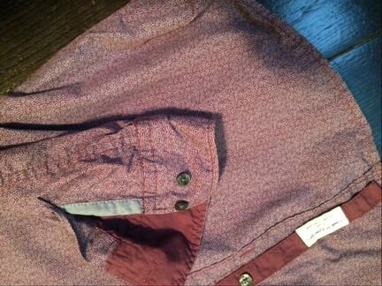 Рубашка темно бордового цвета mexx