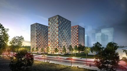 2-к квартира, 52.3 м², 6/19 эт.