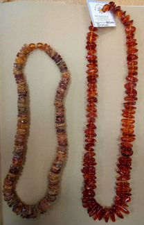 Бусы янтарн.Дл.59 см.в наличии.Бусы48 см.проданы