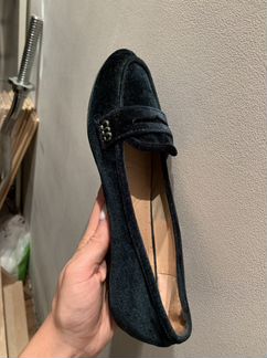 Мокасины замшевые