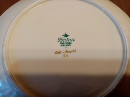 Коллекционное чайное кофейное трио костяной фарфор