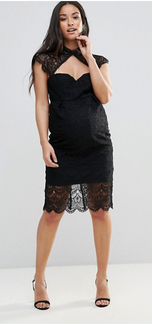 С отделкой на спине Chi Chi London, беременным