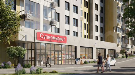 3-к квартира, 88.2 м², 2/10 эт.