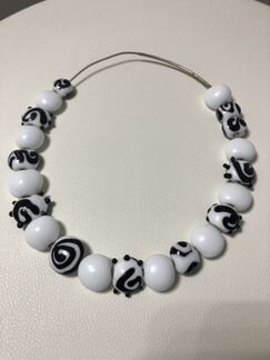 Бусы - стекло, авторская работа, в ед. экз