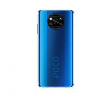 Xiaomi Poco X3 NFC 6/64Gb кобальт (синий). Новый
