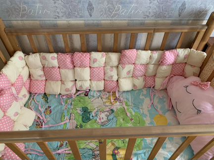 Бортики в детскую кроватку