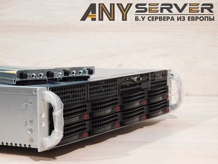 Сервер Supermicro 6027R 2xE5-2637v2 128Gb 8x3.5