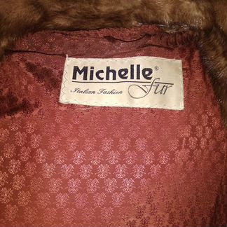 Шуба норковая Италия