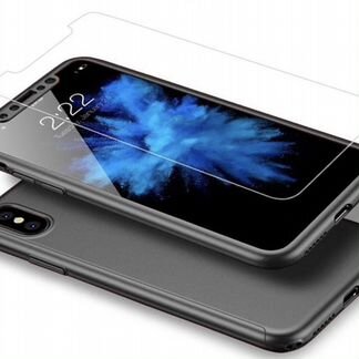 Чехол 360 Full Case со стеклом iPhone X и iPhone X