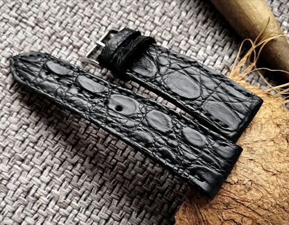 Ремешок из кожи крокодила 22/20 от haymar