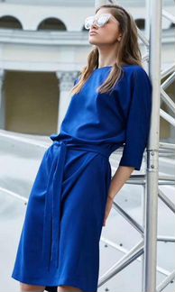 Платье синее,46, Trends Brands