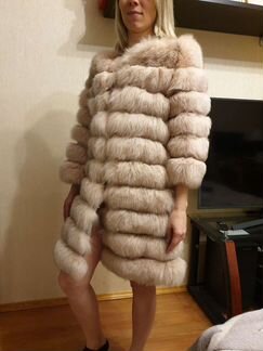 Шуба из песца 4 в 1