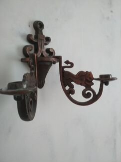 Подсвечник настенный ретро