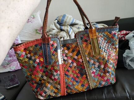 Cумка новая натуральная кожа Тайланд