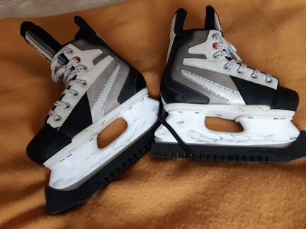 Коньки хоккейные раздвижные 35-38